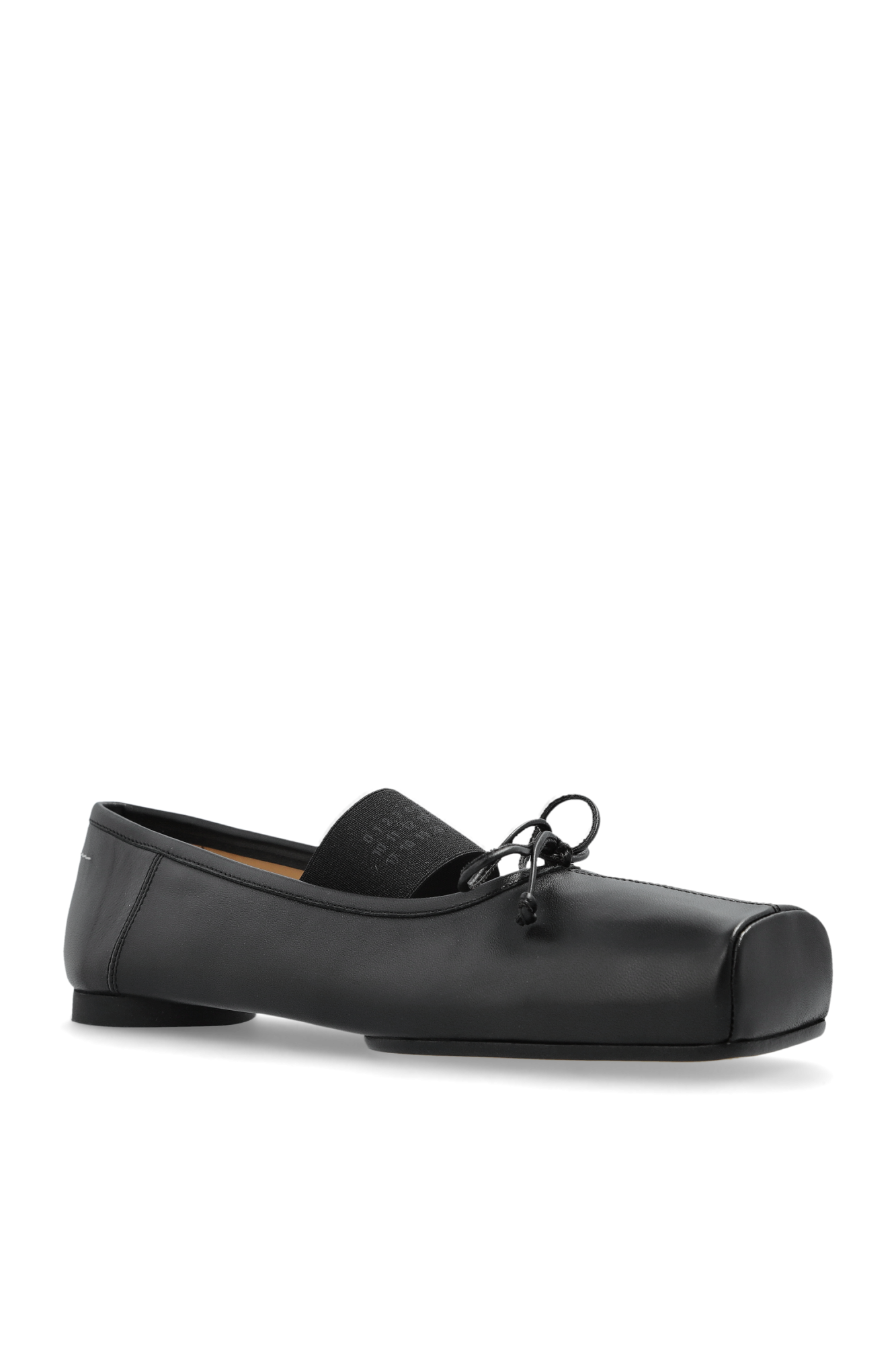 MM6 Maison Margiela Leather ballet flats | Women's Shoes